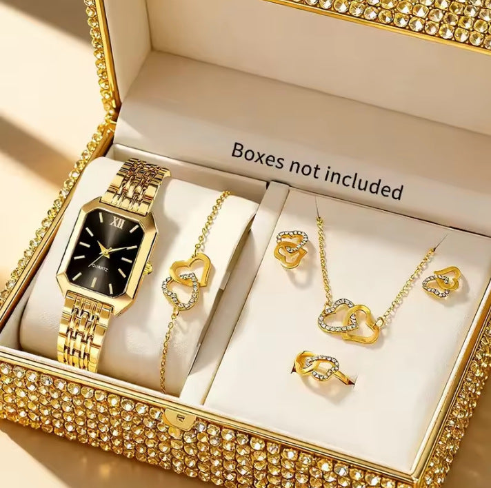Montre Bracelet Femme Style Vintage – Cadran Carré & Mouvement Quartz