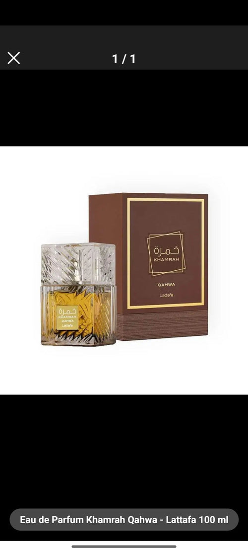 Eau de Parfum Khamrah Qahwa Lattafa 100ml