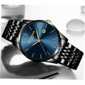 Men's Solar-Powered Bracelet Watch – 24-Hour Display