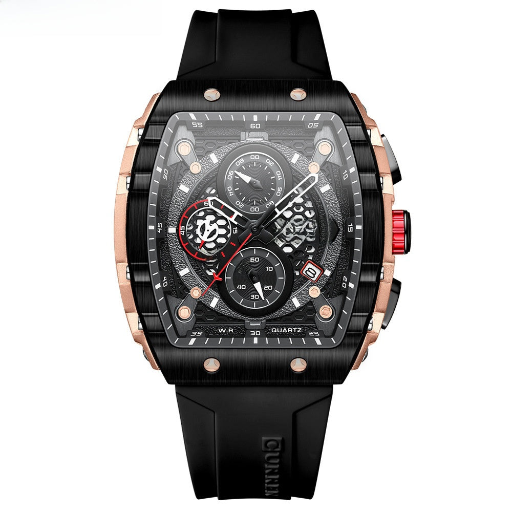 Montre Homme Chronographe 6 Aiguilles – Mouvement Japonais MIYOTA | Sport & Business