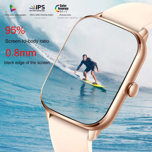 Montre Connectée SENBONO KT65 – Écran 1.9'' OLED, Appels BT, Suivi Santé