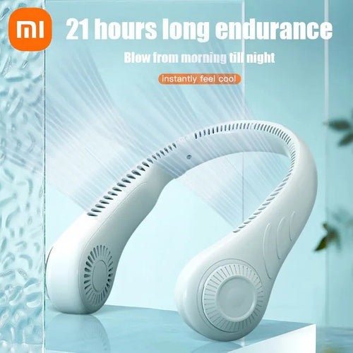 Ventilateur de Cou Sans Lames Xiaomi MIJIA – Portable & Rechargeable