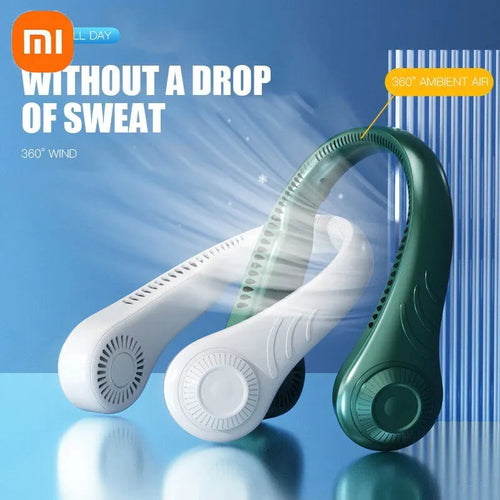 Ventilateur de Cou Sans Lames Xiaomi MIJIA – Portable & Rechargeable
