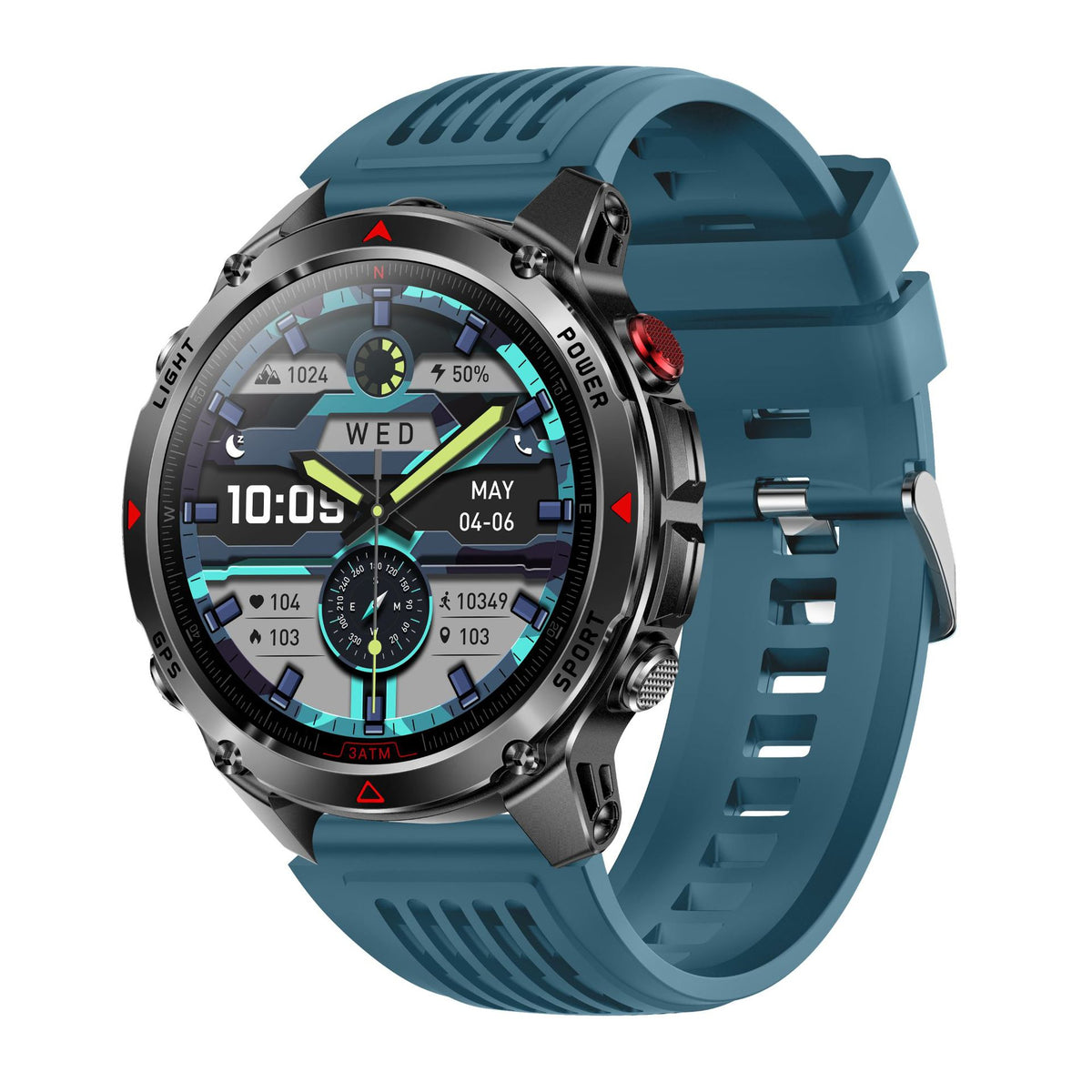 Multifunction Health Monitoring Smartwatch