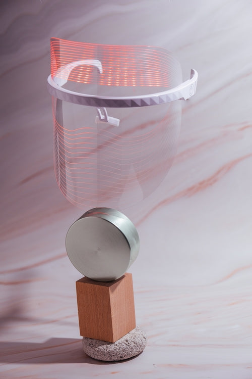 Masque LED Visage Cocoon Skin — Éclat & Anti-Âge