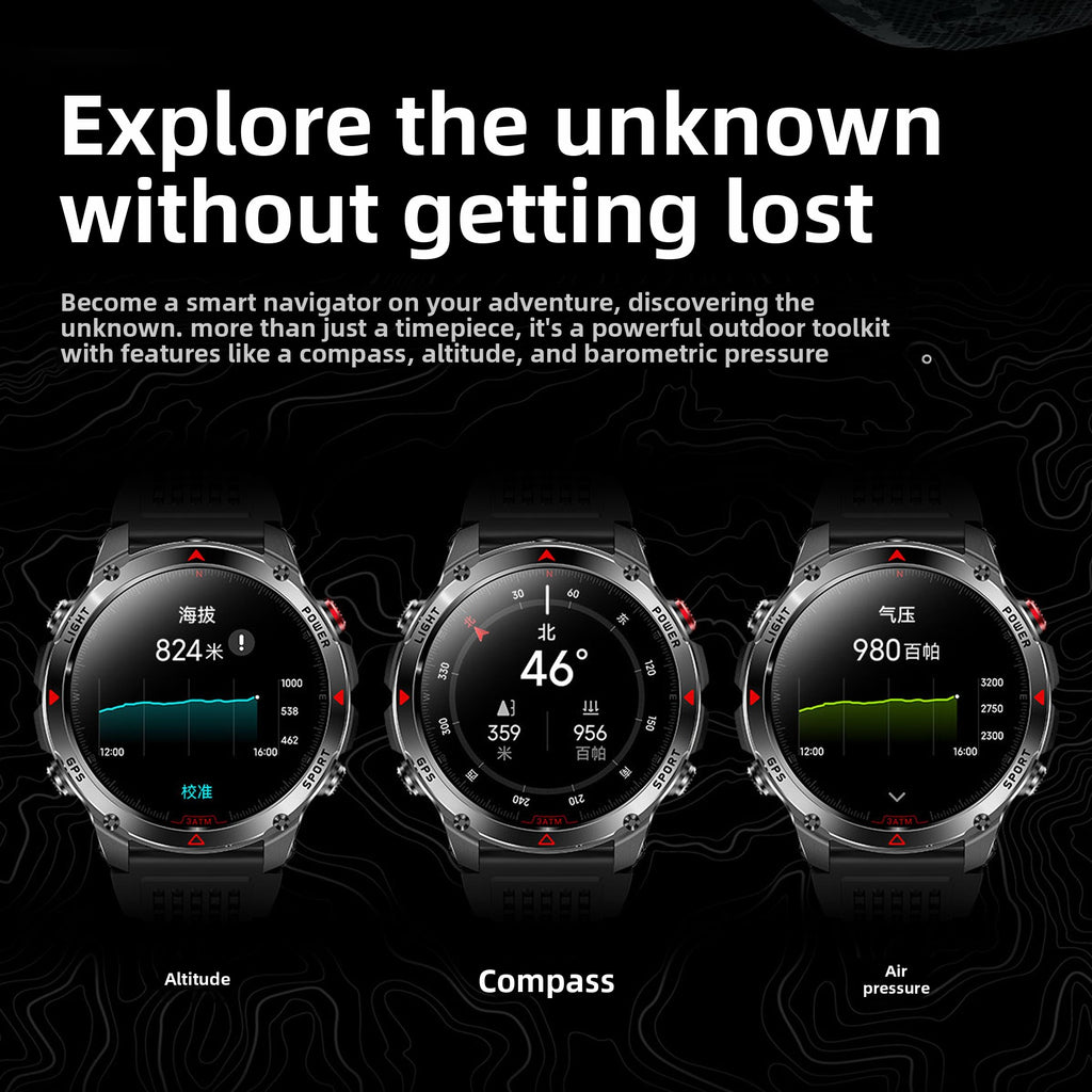 Multifunction Health Monitoring Smartwatch