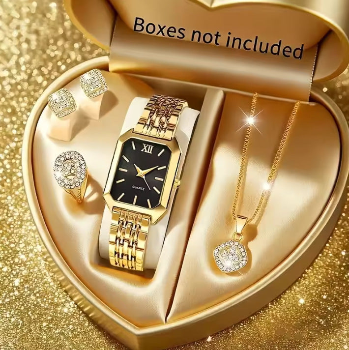 Montre Bracelet Femme Style Vintage – Cadran Carré & Mouvement Quartz